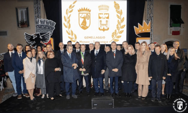 Warmth and emotion mark twinning ceremonies in Dolceaqua