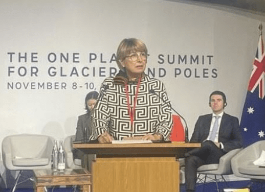 Monaco at One Planet Summit for Glaciers and Poles
