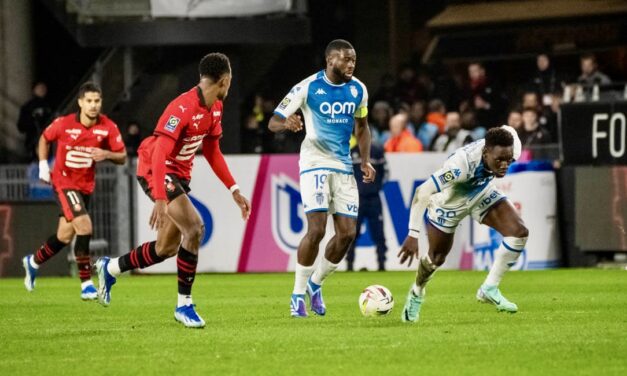 10 man AS Monaco beat Rennes in confident away display
