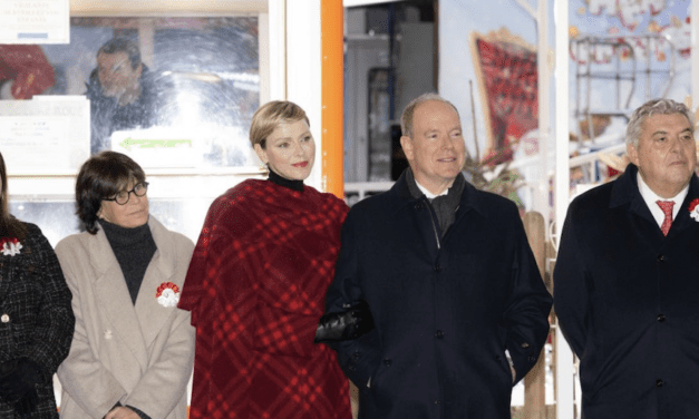 Prince and Princesses turn on Monaco’s Chistmas lights