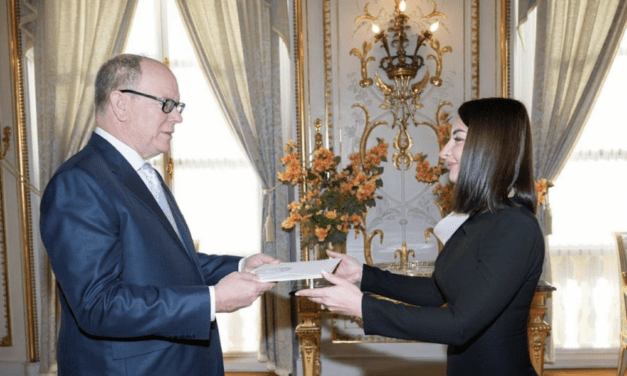 Azerbaijan’s Ambassador welcomed by HSH Prince Albert