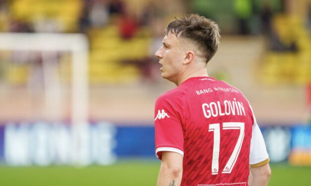 Aleksandr Golovin, Mittelfeldspieler des AS Monaco, verletzt und fällt für den Rest der Saison aus