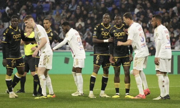 Monaco defeated by Lyon despite Ben Yedder brace