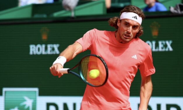 Tsitsipas starts with walkover, Monegasque Vacherot honourably eliminated