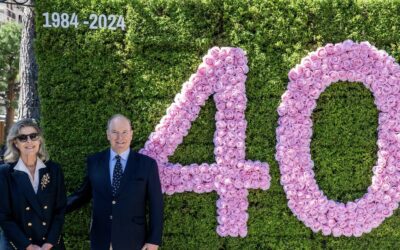 40 years of Roserie Princess Grace celebrated in Monaco