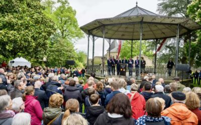 Prince Albert enjoys busy first visit to Mayenne
