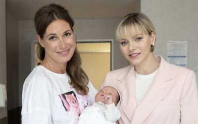 HSH Princess Charlene visits new parents in CHPG maternity ward