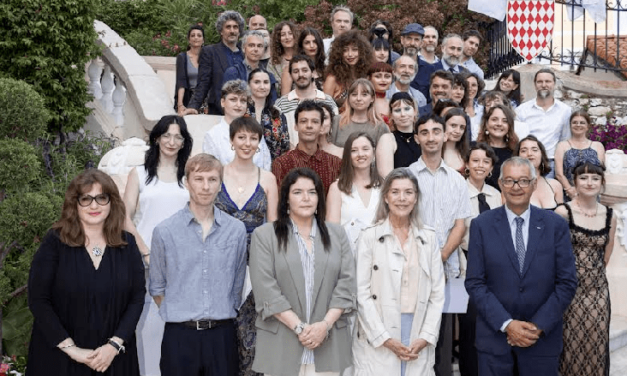 Princess Caroline at Higher School of Visual Arts awards ceremony