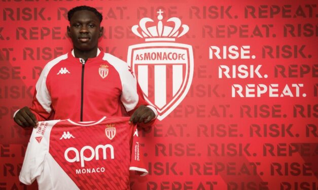 AS Monaco sign young central defender Bradel Kiwa