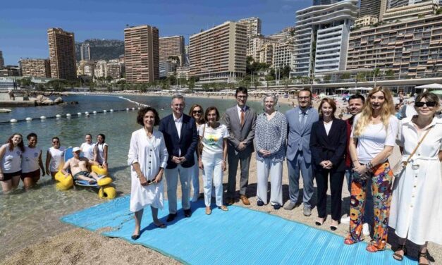 Handiplage site officially Opens on Larvotto beach with new improvements