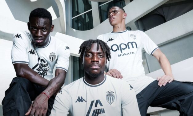 AS Monaco unveils third kit inspired by Monaco’s modern architecture
