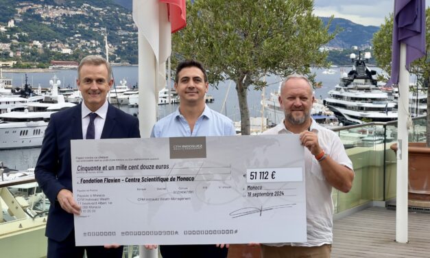 CFM Indosuez donates 51,000 euro to support Pediatric cancer research