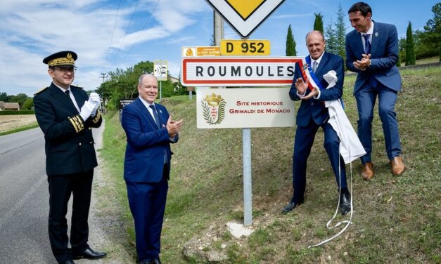 Prince Albert celebrates 50 years of Radio Monte-Carlo transmissions from Roumoules