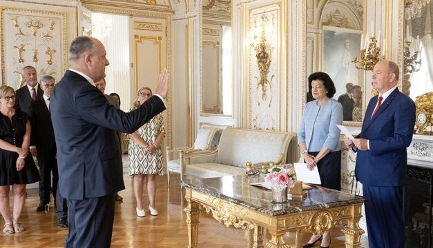 Didier Guillaume sworn In as Monaco’s new Minister of State, outlines key objectives