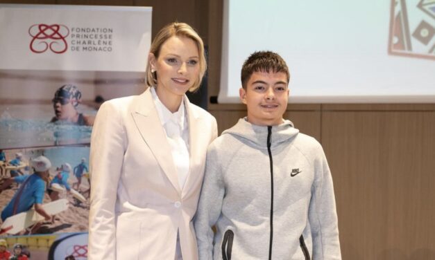 Princess Charlène takes on new role as President of the Monegasque Rugby Federation