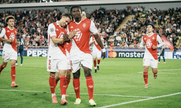 Monaco crush Red Star Belgrade 5-1 to move closer to Champions League Play-Offs