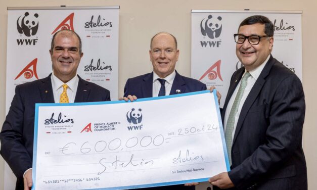 600,000 euros raised for the environment at Monaco fundraiser led by Sir Stelios
