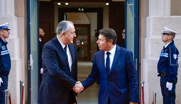 Monaco’s Minister of State meets with Nice Mayor Christian Estrosi to discuss key regional issues