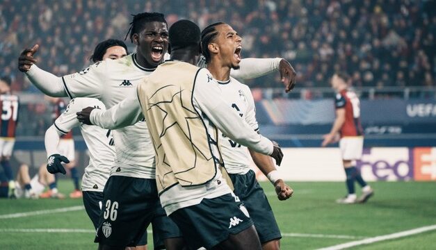 AS Monaco closer to Champions League Play-offs with late victory over Bologna