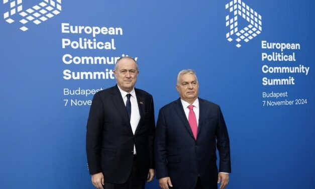 Monaco’s Minister of State attends European Political Community Summit in Budapest