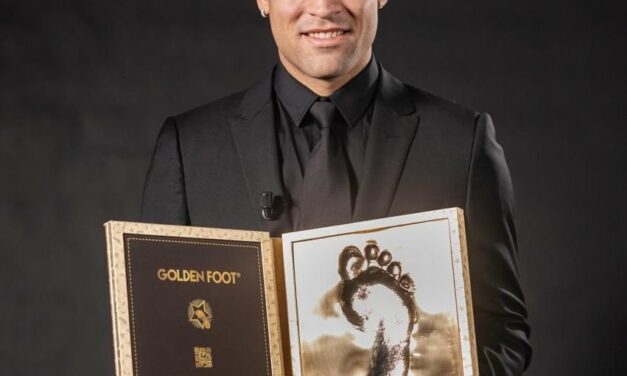 Monaco honours Lautaro Martinez at Golden Foot Awards in celebration of global football stars