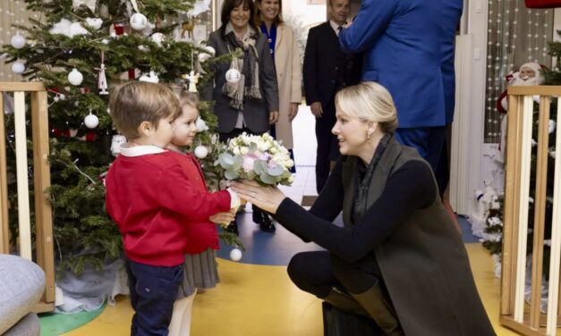Princely couple spread gifts and goodwill across Principality