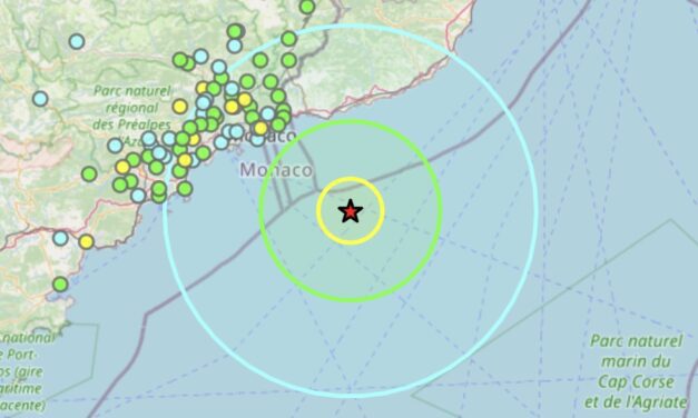 Moderate earthquake strikes off Monaco coast