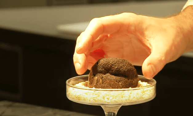 Black truffle delights on the menu at Pavillon Monte Carlo