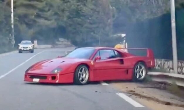 Lando Norris’s Ferrari F40 involved in accident near Monaco