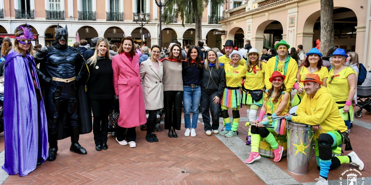 Monaco’s winter carnival brings superheroes to life