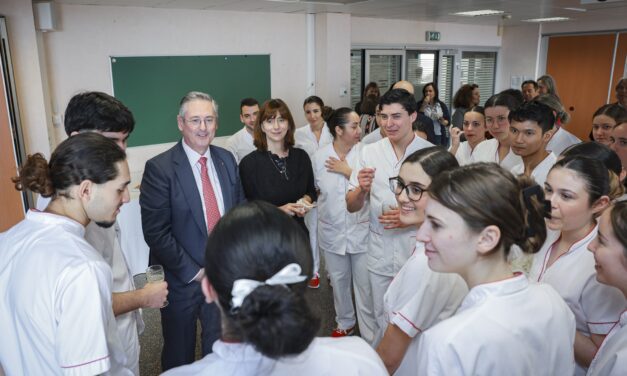 Christophe Robino welcomes Monaco’s future nurses as patron of the IFSI class of 2024-2027