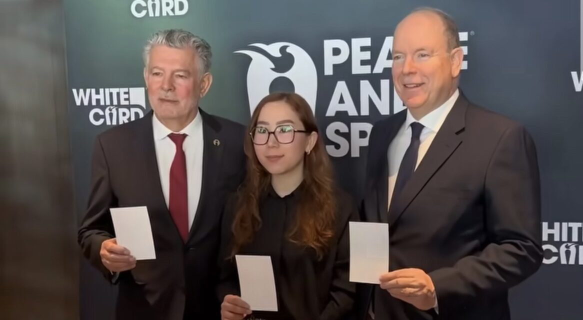 Peace and Sport launches 2025 WhiteCard campaign in Monaco