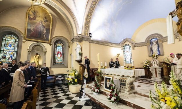 Monaco honours Saint-Georges with traditional mass at Sainte-Dévote