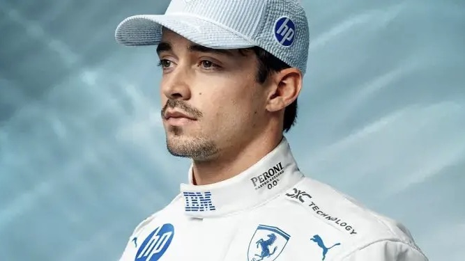 Leclerc unveils striking new Ferrari suit ahead of Monaco Grand Prix