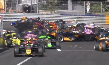 Carnage in the Principality: 11-car pile-up halts F2 race in Monaco mayhem