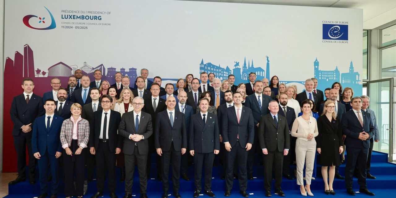 Monaco steps up role in European affairs at Council of Europe Ministerial in Luxembourg