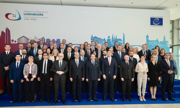 Monaco steps up role in European affairs at Council of Europe Ministerial in Luxembourg