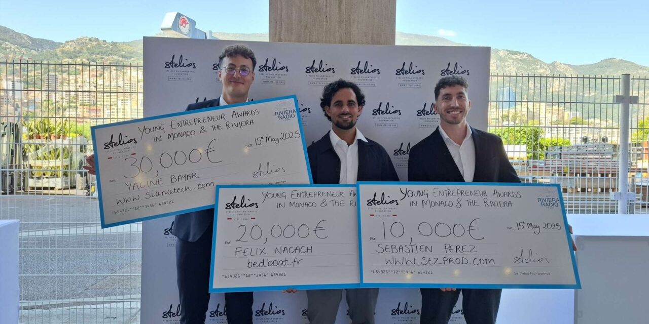 Sir Stelios awards €100K to young entrepreneurs from Monaco and the Riviera in debut business prize