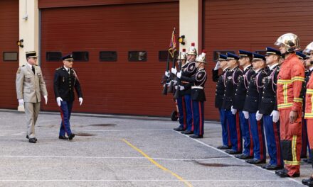 French Civil Security Chief visits Monaco Fire Brigade