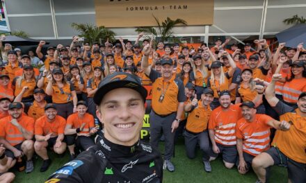 Piastri powers to Miami glory as McLaren locks out the top two