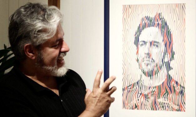Marius Monaco debuts Marcos Marín’s F1 Icons exhibition