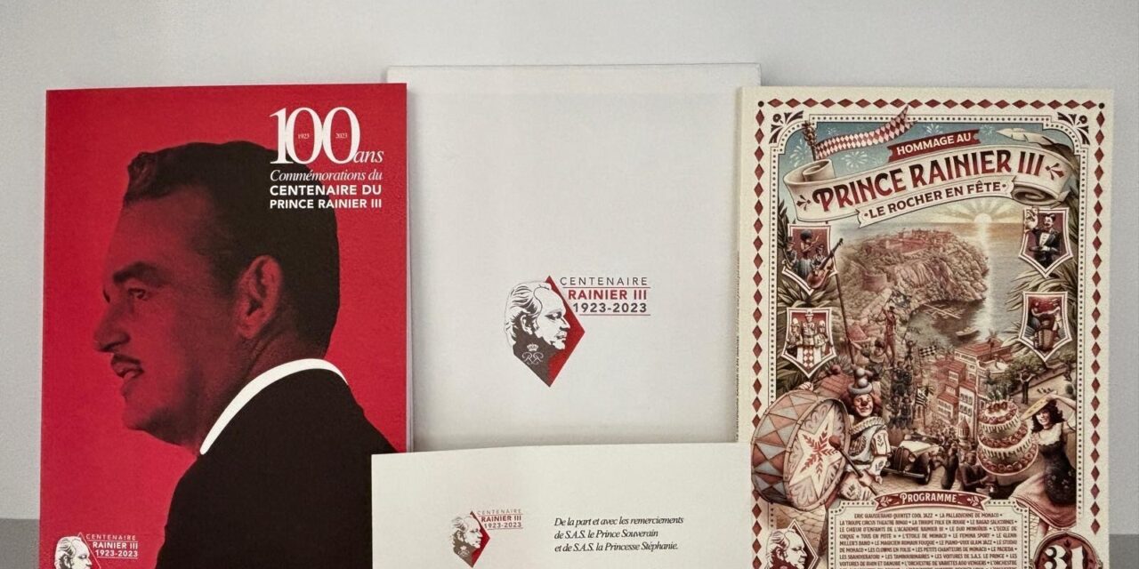 Centenary albums offered to Monegasque households