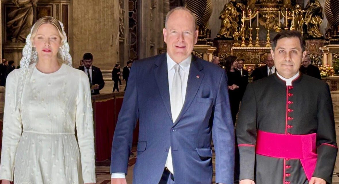 HSH Prince Albert II and Princess Charlene attend inauguration of Pope Leo XIV in Vatican City