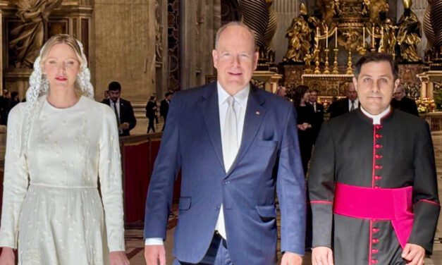 HSH Prince Albert II and Princess Charlene attend inauguration of Pope Leo XIV in Vatican City
