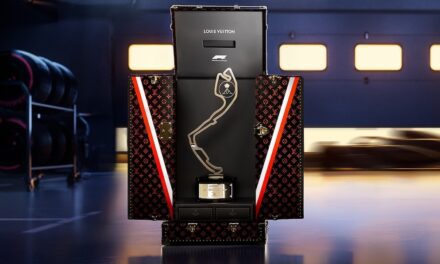 Louis Vuitton showcases Grand Prix flair with 2025 trophy trunk and track visuals