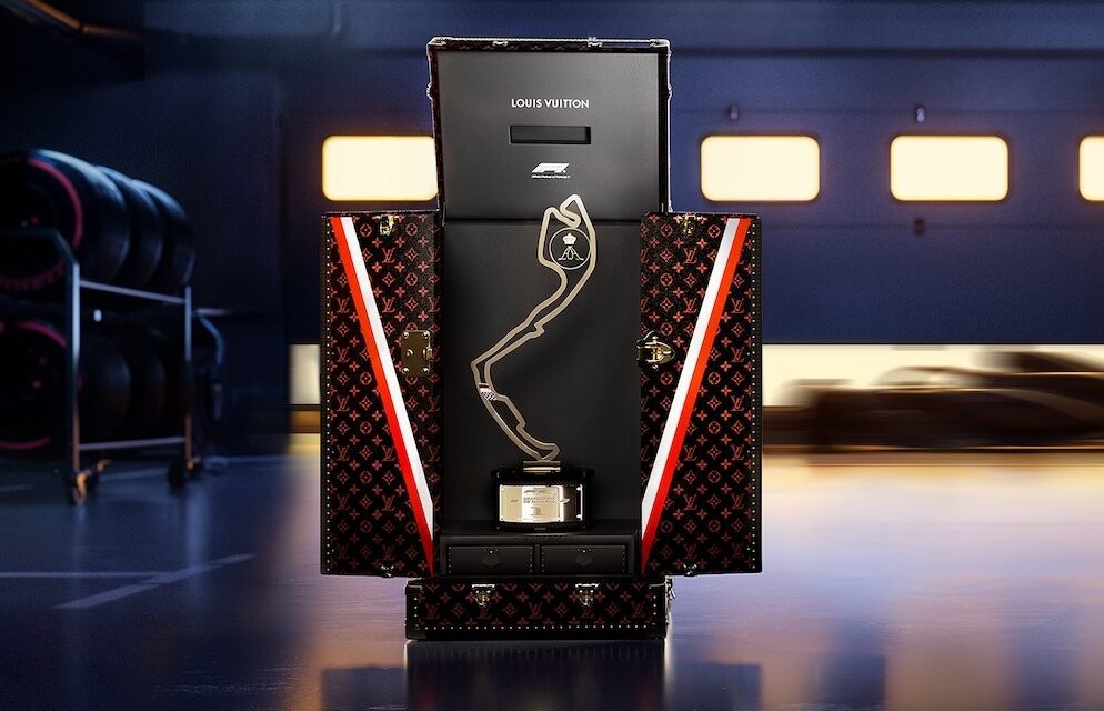 Louis Vuitton showcases Grand Prix flair with 2025 trophy trunk and track visuals