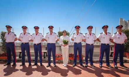 Eight new Prince’s Carabiniers receive their badges in ceremony