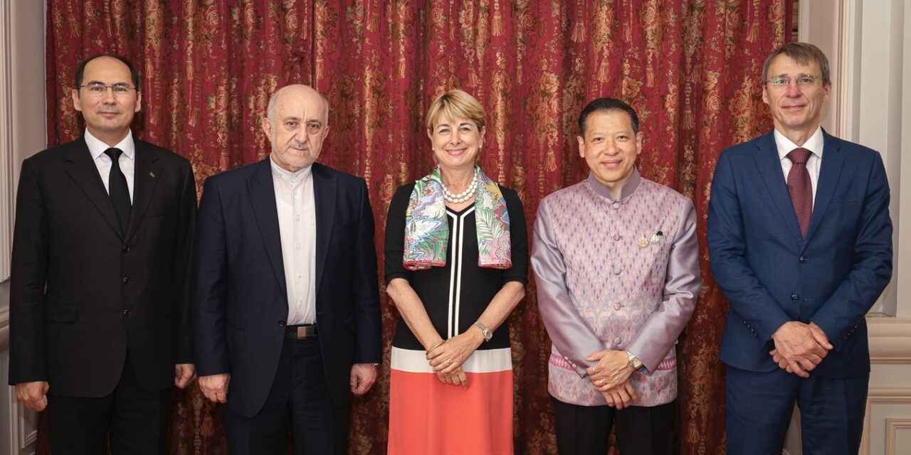 Monaco welcomes new ambassadors from Iran, Thailand, Czech Republic and Turkmenistan