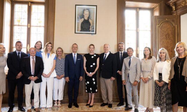 Princess Grace and Princess Charlene honoured with new portraits in Monaco’s wedding hall