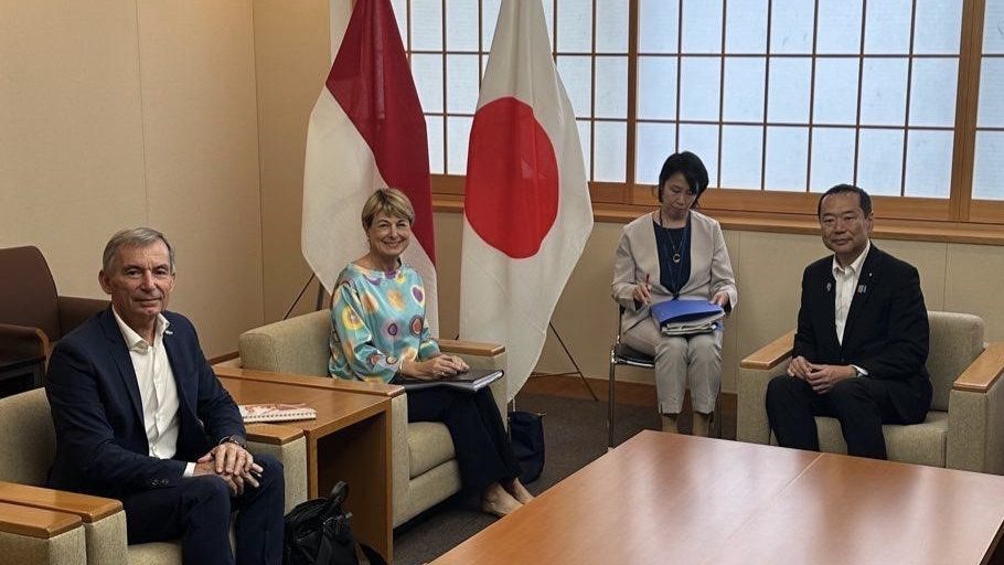Monaco’s Isabelle Berro-Amadeï visits Japan ahead of Osaka 2025 World Expo